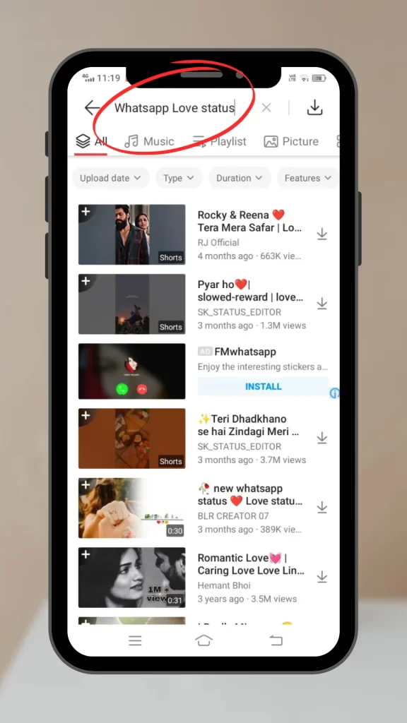 vidmate apk-Download your favorite status by vedmate